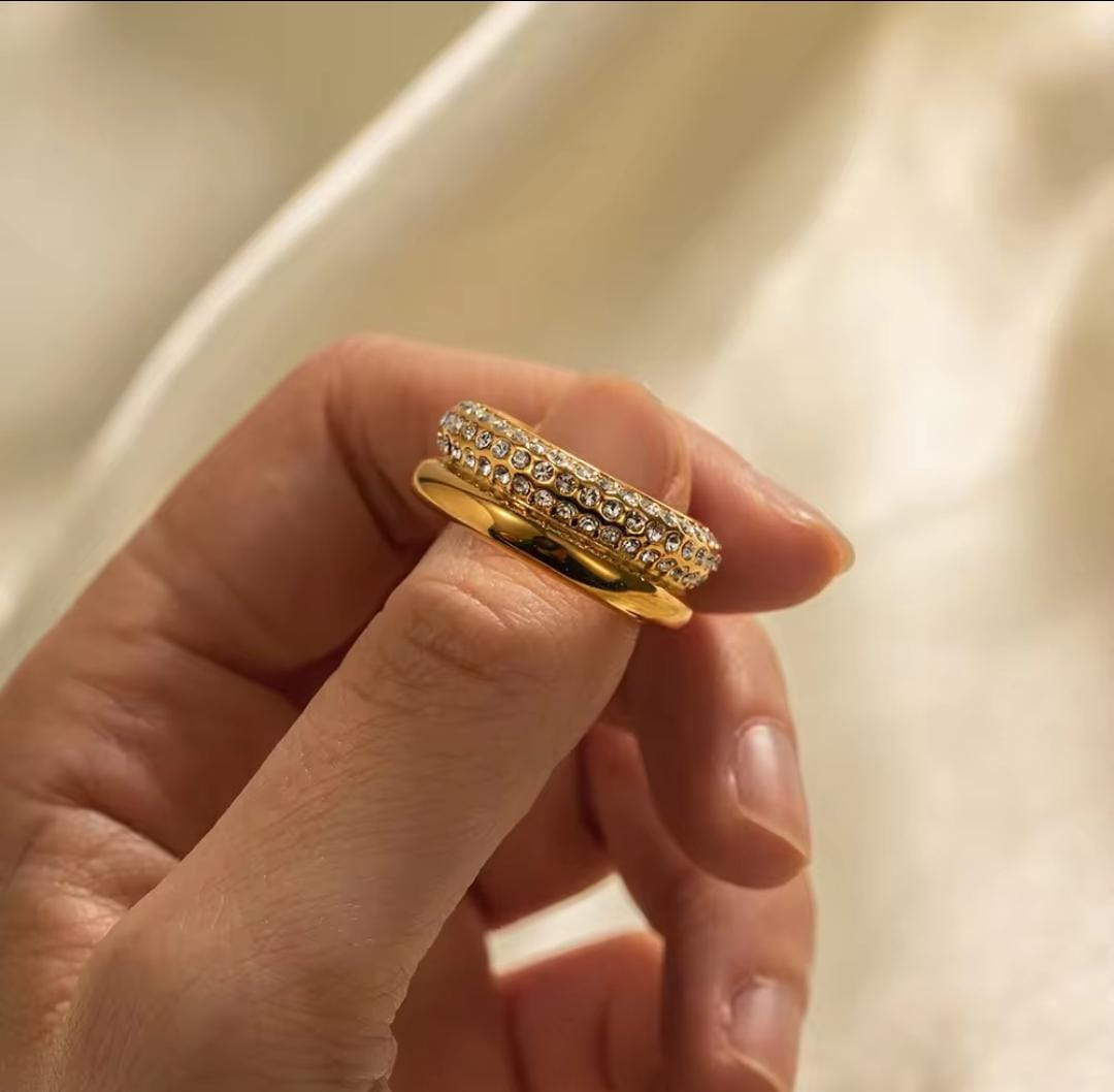 Stainless Steel Ring with Zarqoons