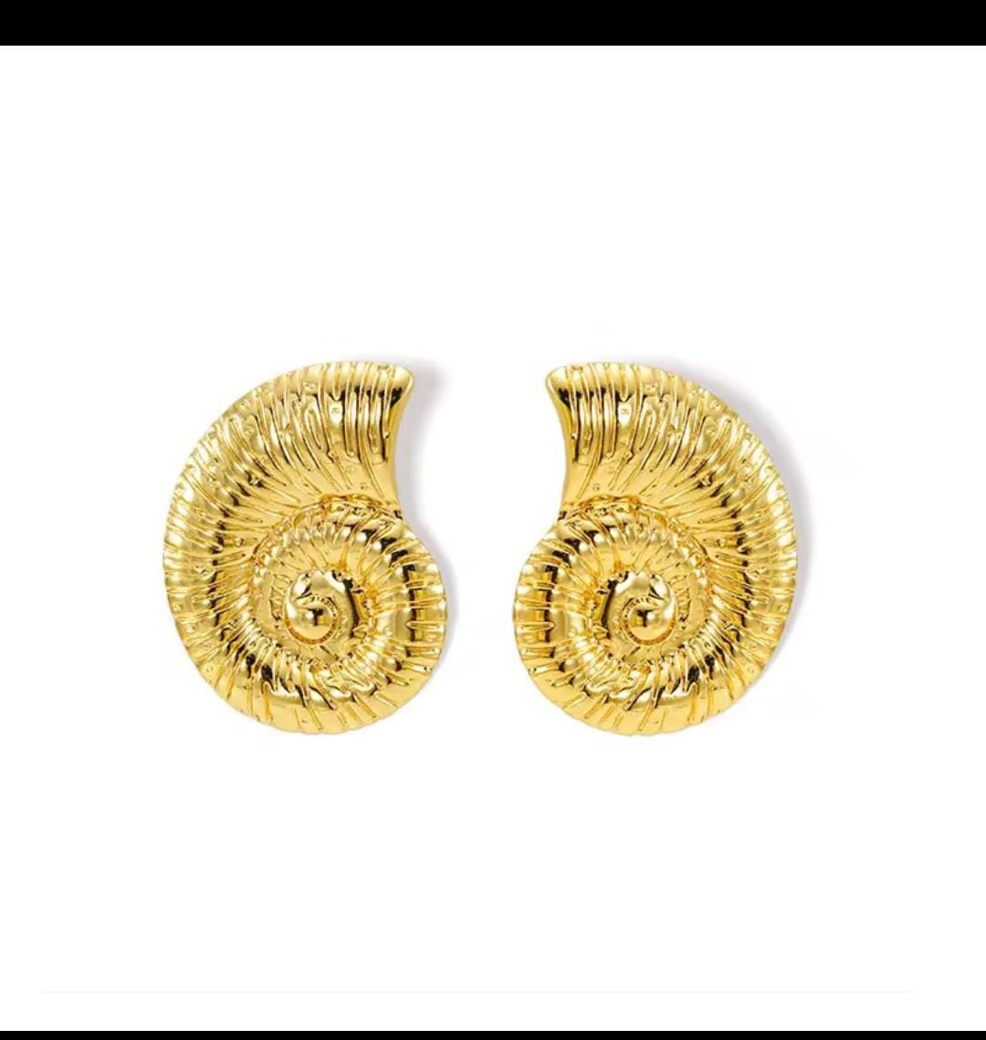Premium Quality Stainless Steel Shell Earrings