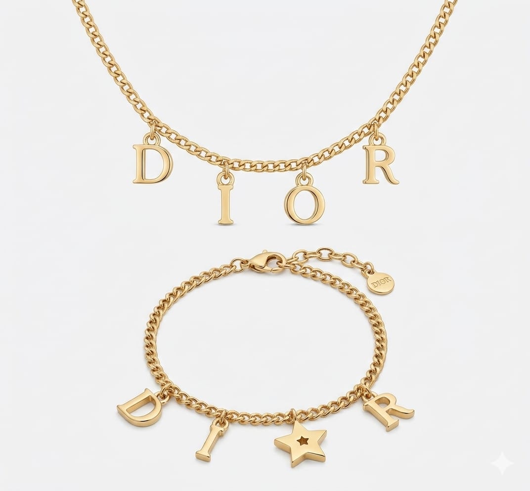 Premium quality stainless steel branded Dior , combo set