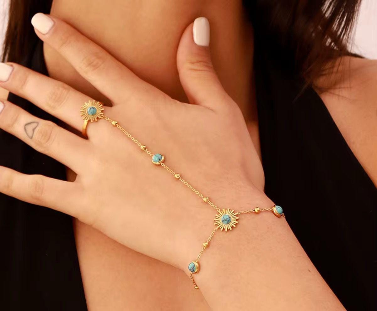 Sparkling Modernity Stainless Steel Handchain