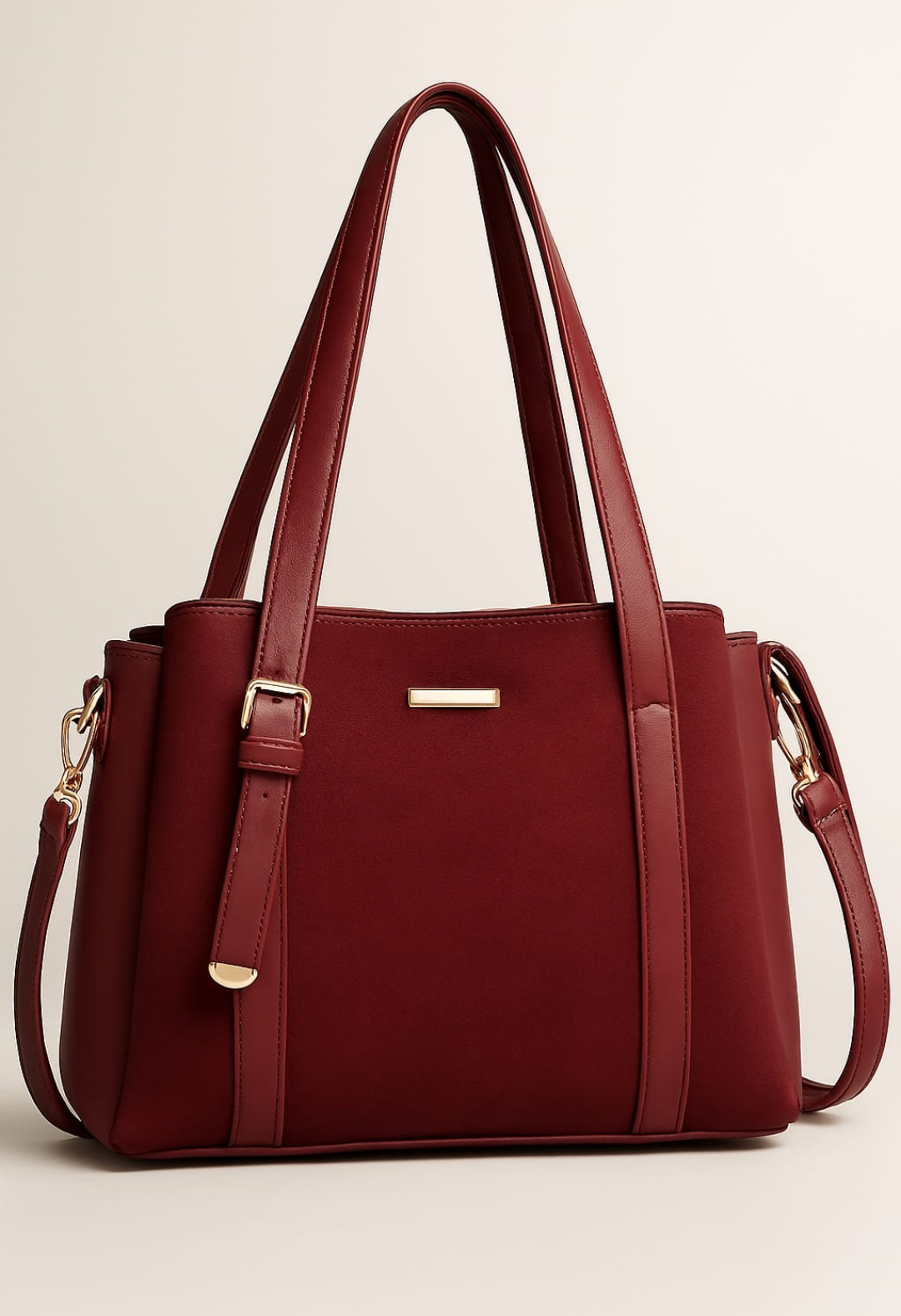 Premium Dual-Texture Shoulder Bag